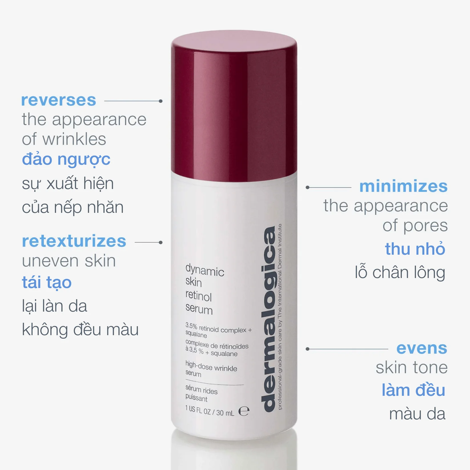 ansers targeted treatments 30ml s p ra m t dynamic skin retinol serum serum gi m n p nhan tr hoa da v i 3 5 ph c h p retinoid 32221157195981